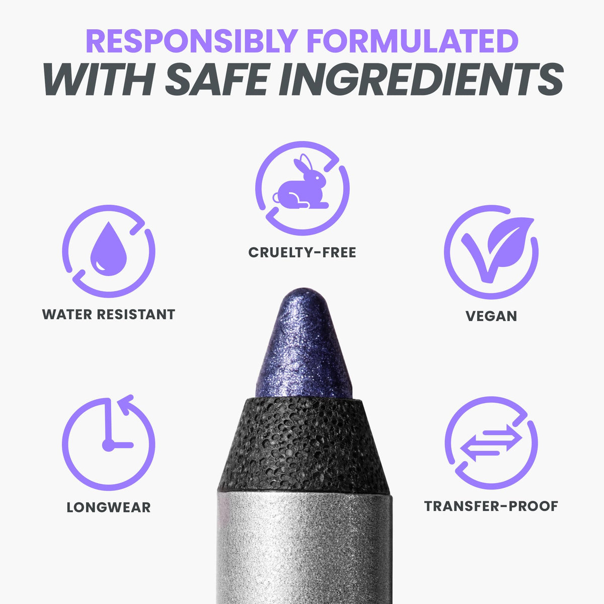 Wonderskin Crayon Eyeliner Waterproof détail de la pointe