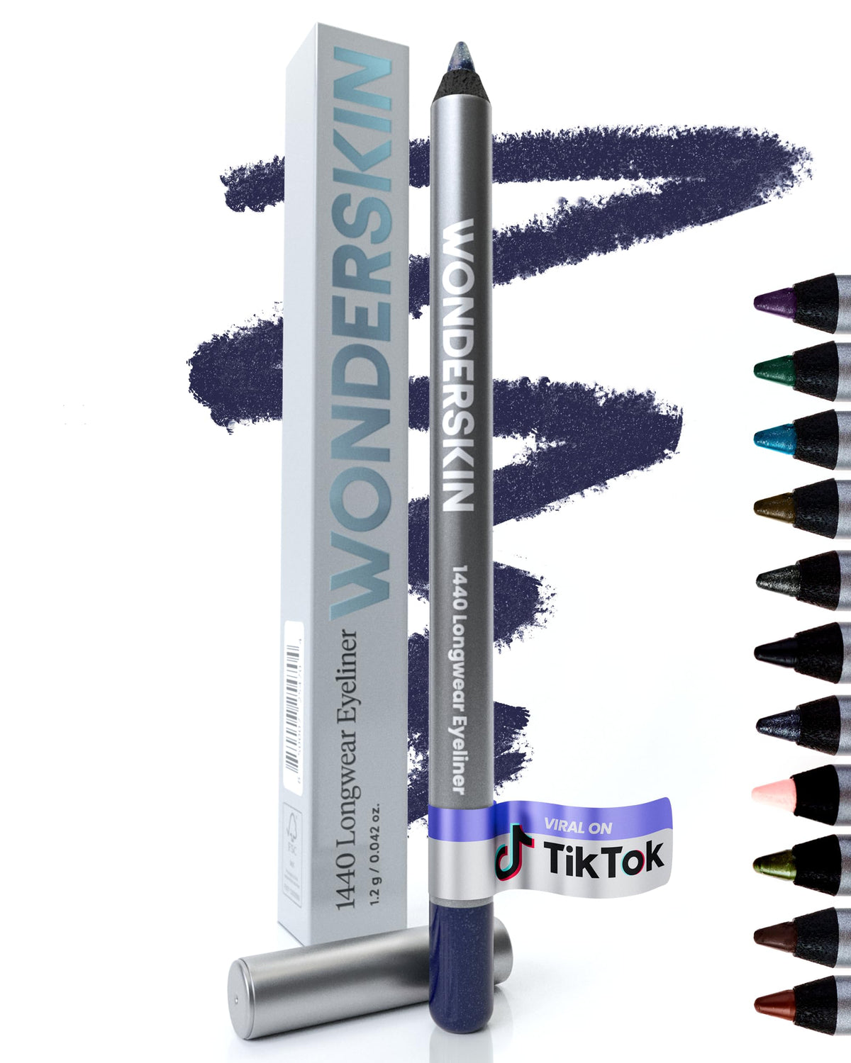 Wonderskin Crayon Eyeliner Waterproof vue de face