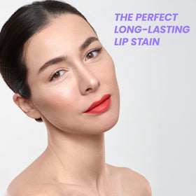 Wonderskin Lip Stain swatches on skin