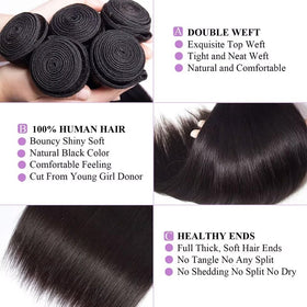 Wowqueen Beauty Frontal HD transparent 13x4 avec cheveux bébé