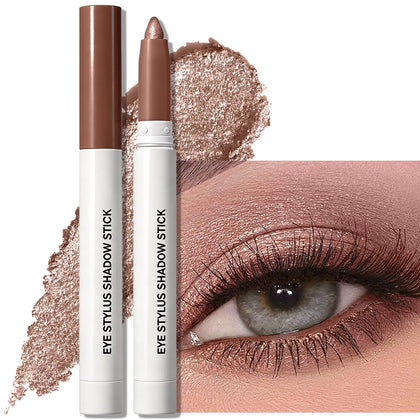 Wugbc Crayon à Paupières Shimmer Bronze Prune vue de face