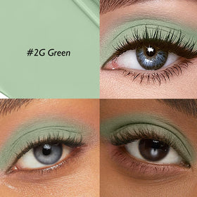 Wugbc Crayon à Paupières Vert avec taille-crayon intégré