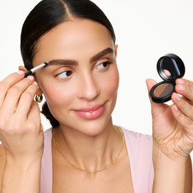 WUNDERBROW Duo Poudrier Sourcils avec pinceau et teintes mélangées