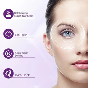 XPCARE Masque Oculaire à Vapeur affichage des caractéristiques