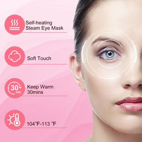 XPCARE Masque Oculaire à Vapeur posé sur une table