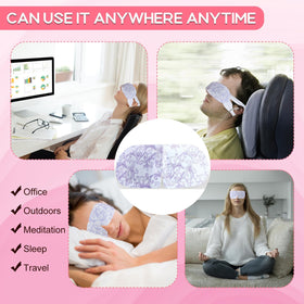 XPCARE Masque Oculaire à Vapeur pour un moment de détente
