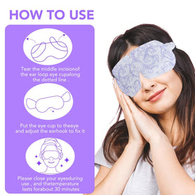 XPCARE Masque Oculaire à Vapeur - Texture douce