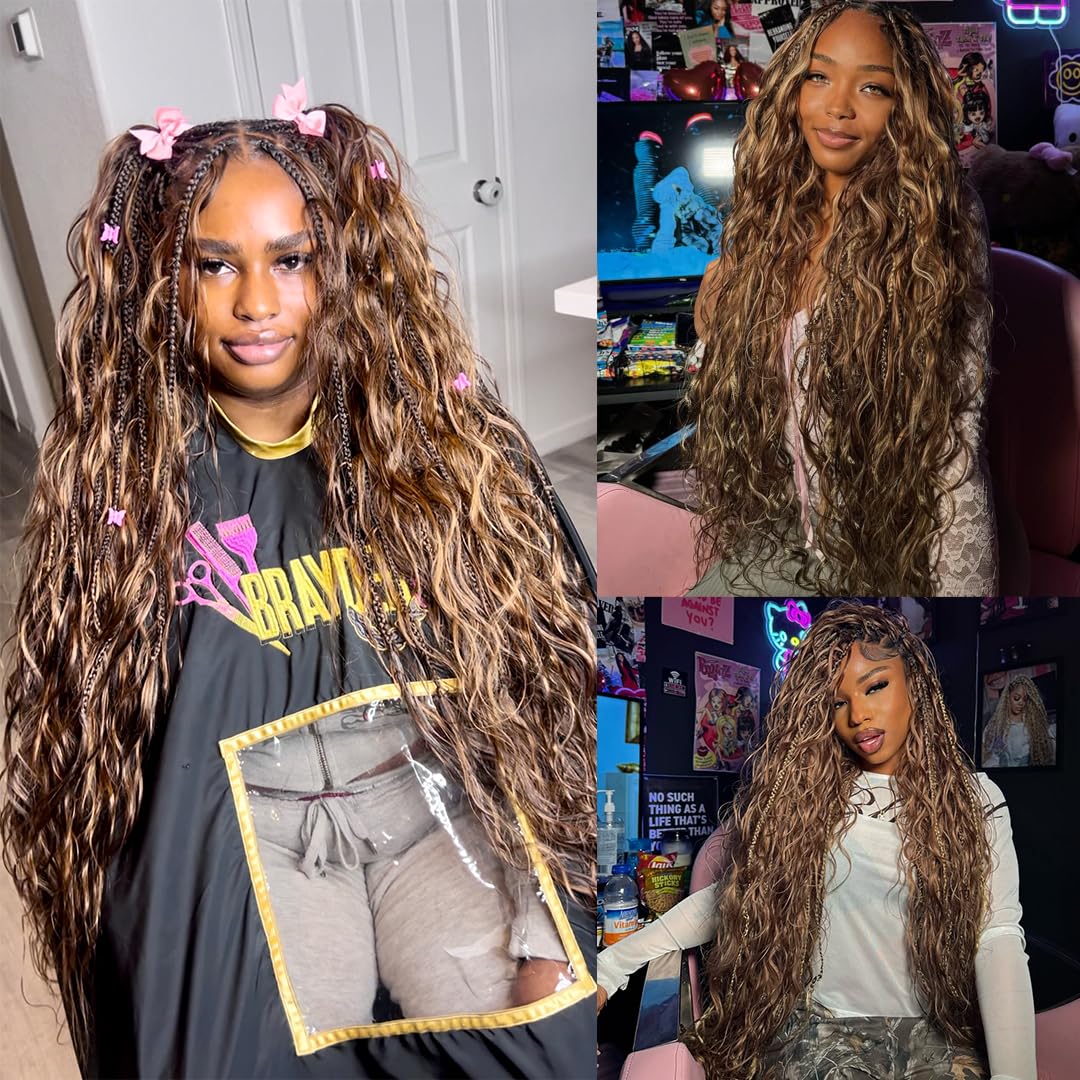 Y WIGS Cheveux bouclés 50g en utilisation pour tresses bohèmes