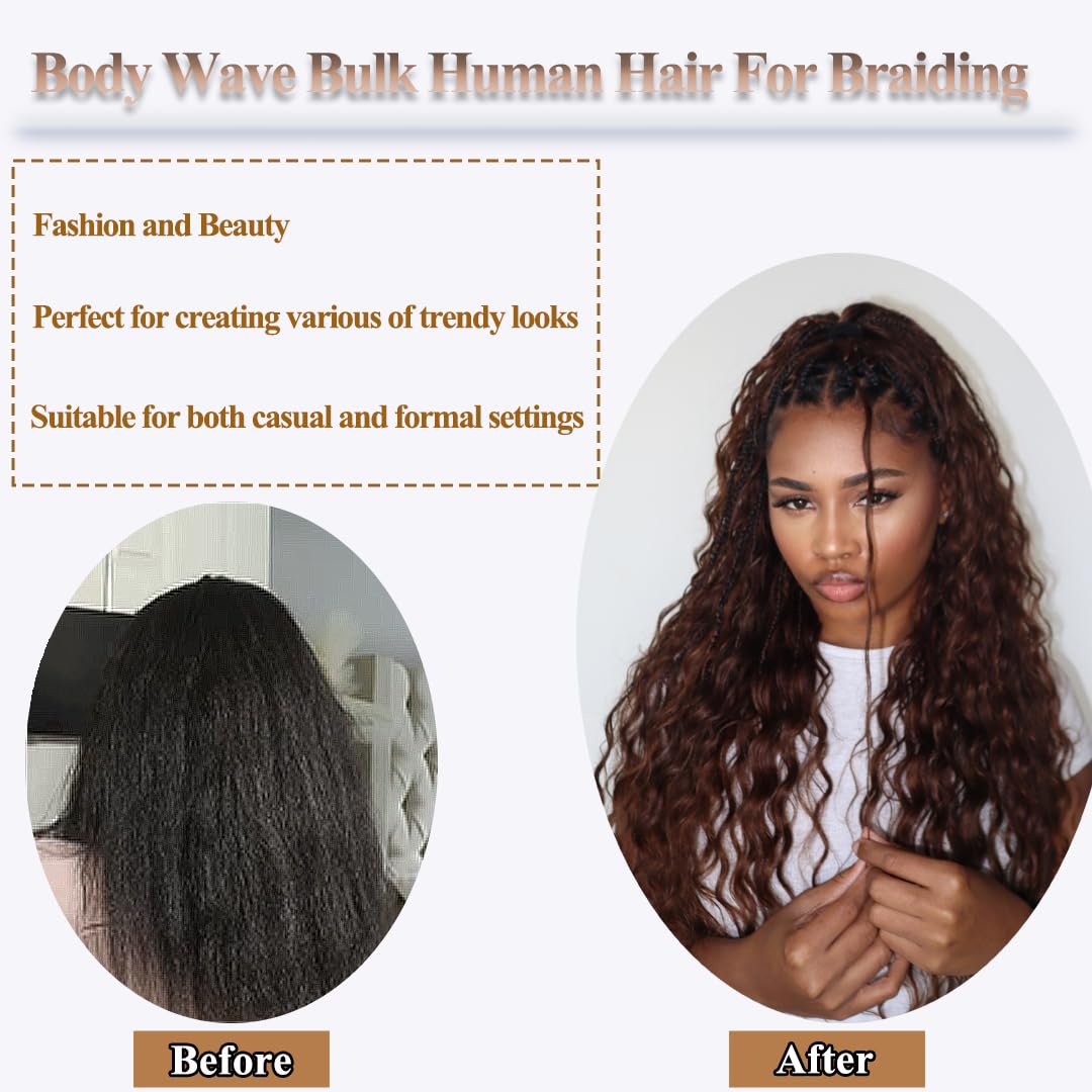 Y WIGS Cheveux bouclés 50g présentés avec des tresses