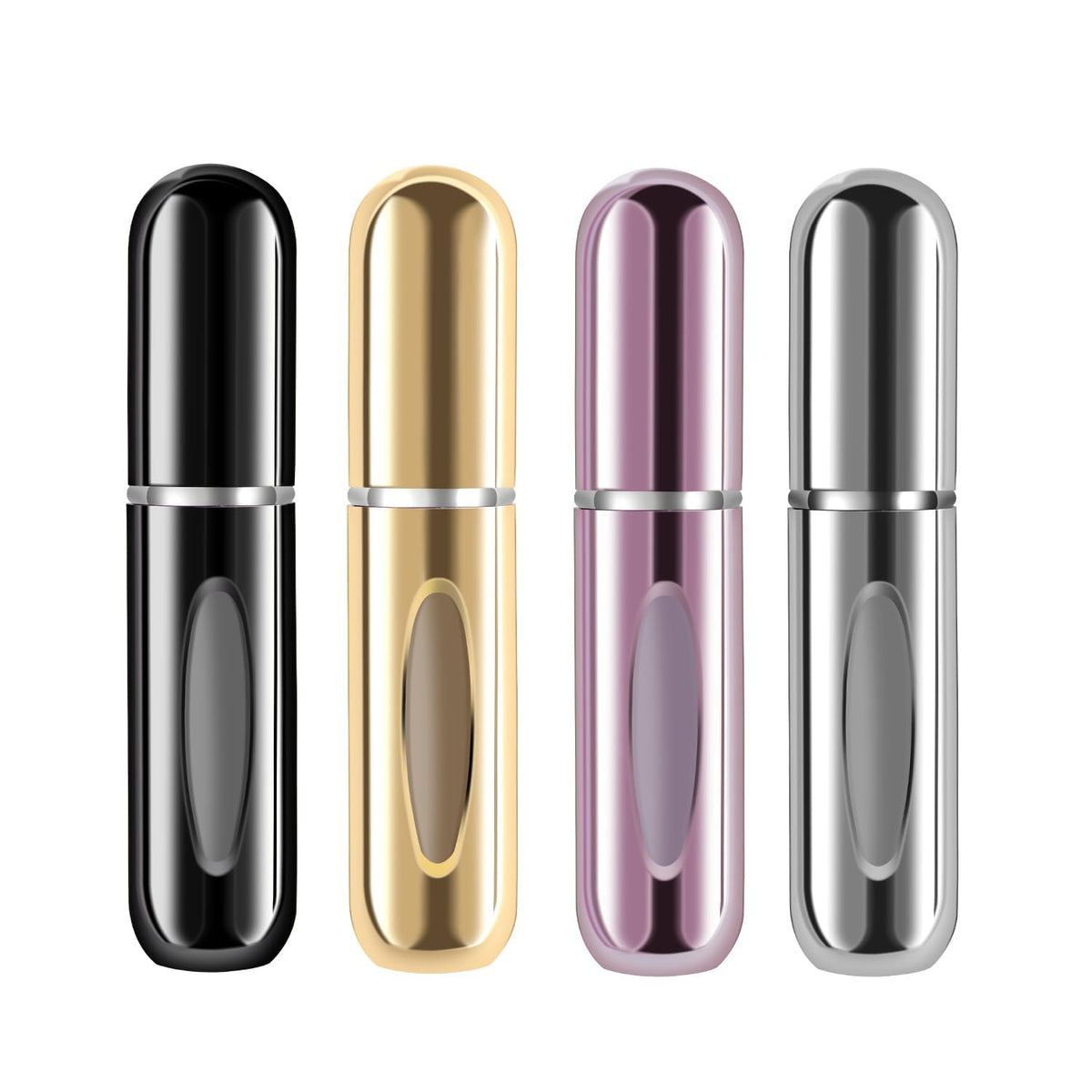 Yamadura atomiseur de parfum portable en couleur argentée
