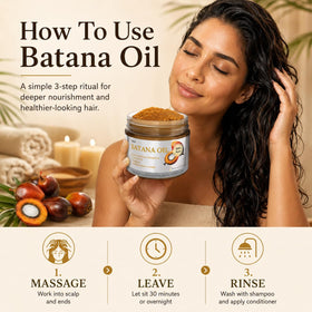 YBW Huile de Batana 159g sur fond naturel