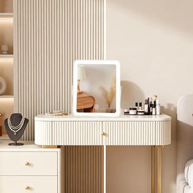 YEKKOPT miroir de maquillage portable éclairage froid 6000K