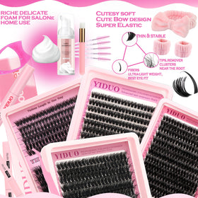 YIDUO Kit de Cils en Grappes 994 Pcs contenu du paquet