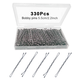 YINGFENG épingles à cheveux argentées 330 PCS dans la boîte