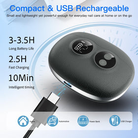 Yionkin coupe-ongles électrique en utilisation à domicile