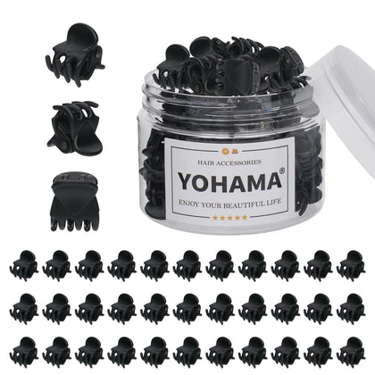 YOHAMA 36 clips à cheveux noirs dans leur boîte d'emballage