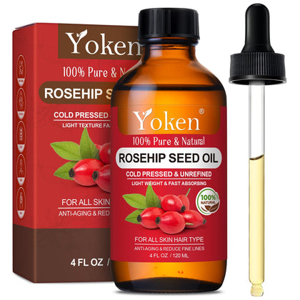 Yoken Huile de Graines de Rose Musquée 118 ml vue avant