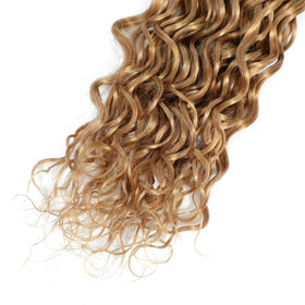 YOUNGHANN Extensions Cheveux Humains Blonde Miel en style élégant