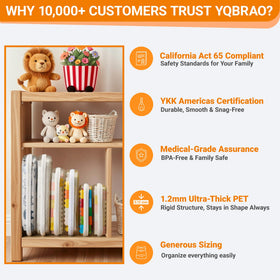 YQBRAO Organisateur de Stockage Transparent dans un bagage