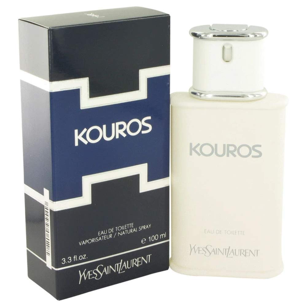 Yves Saint Laurent Kouros Eau de Toilette 100 ml vue avant avec vaporisateur