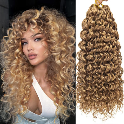 YXCHERISHAIR Cheveux Bouclés Crochet 18 pouces paquet avant