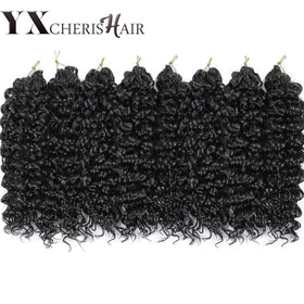 YXCHERISHAIR cheveux bouclés en crochet GoGo 12 pouces en paquet