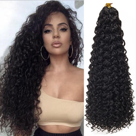 YXCHERISHAIR Cheveux Crochet Bouclés GoGo 24 pouces, paquet de 8