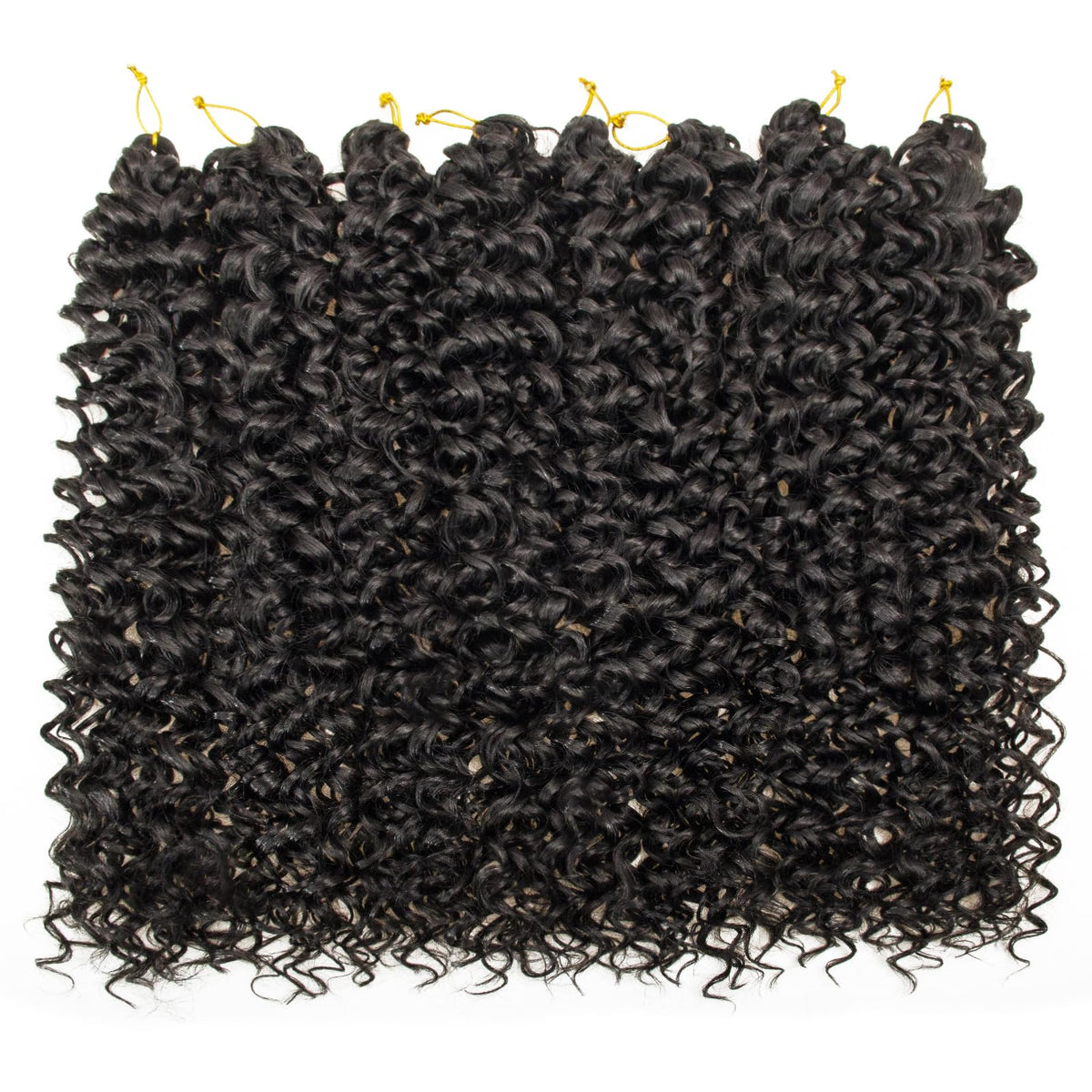 YXCHERISHAIR Cheveux Crochet Bouclés GoGo 24 pouces, vue rapprochée des mèches