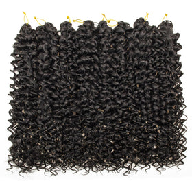 YXCHERISHAIR Cheveux Crochet Bouclés GoGo 24 pouces, vue rapprochée des mèches