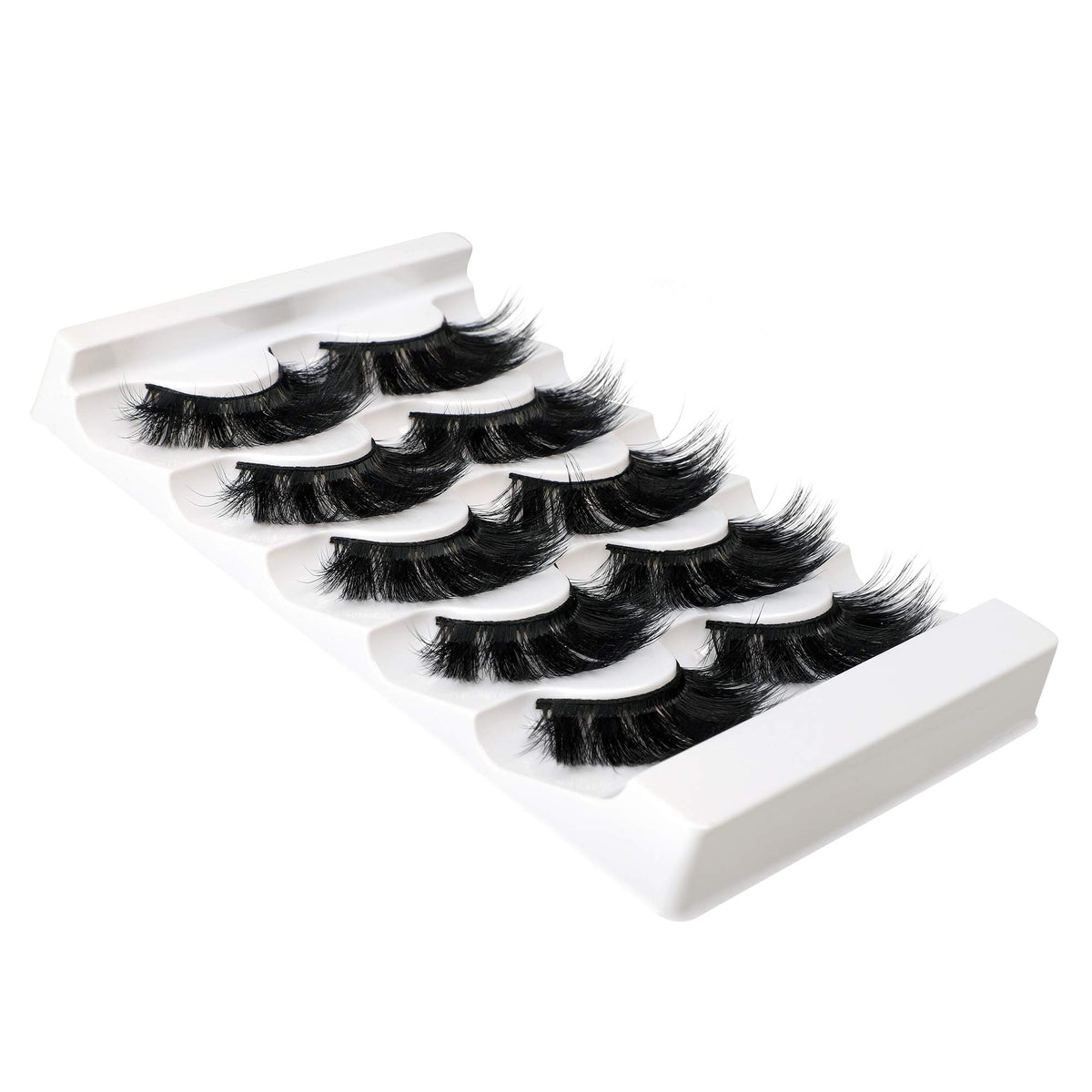 zanlufly Faux Mink Lashes 22MM détails de la texture