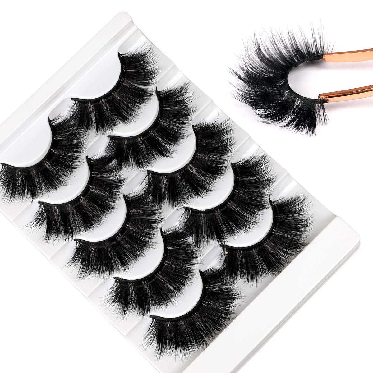zanlufly Faux Mink Lashes 22MM pack avant