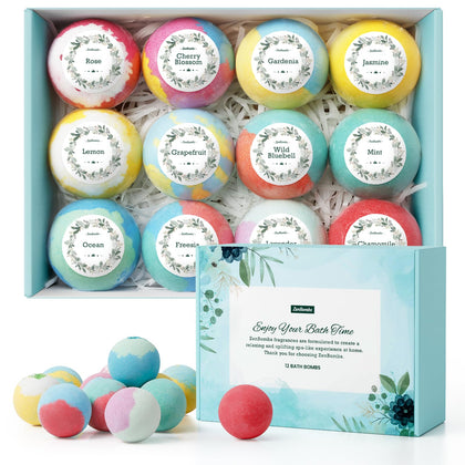 ZenBombs bombes de bain avec 12 parfums différents en boîte
