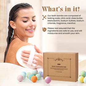 ZenBombs bombes de bain dans un bain relaxant