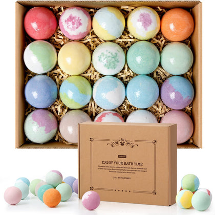 ZenBombs set de bombes de bain 20 pièces avec emballage coloré