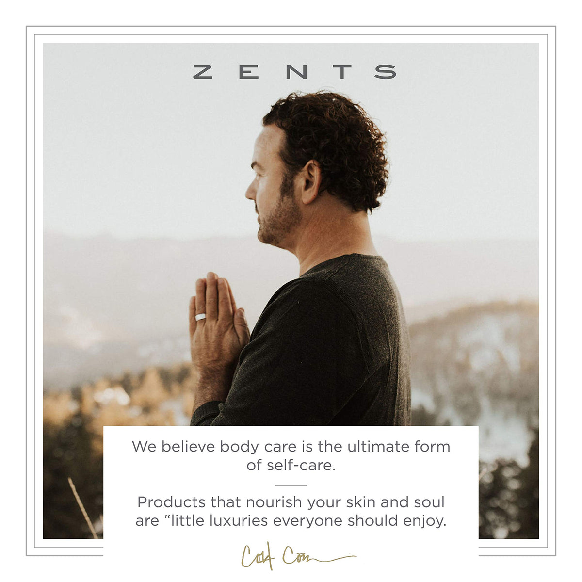 Zents Eau de Parfum Ore 1,69 oz en utilisation