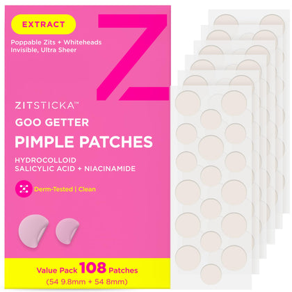 ZitSticka Patches Anti-Acné 108 unités vue avant