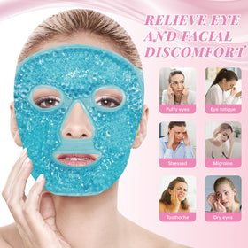 ZNÖCUETÖD Ensemble de soin beauté avec masque et rouleau
