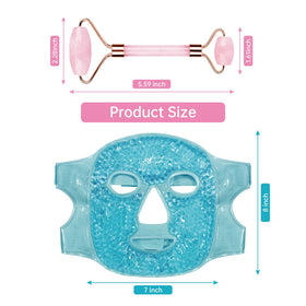 ZNÖCUETÖD Masque Facial Glacial en mode détente