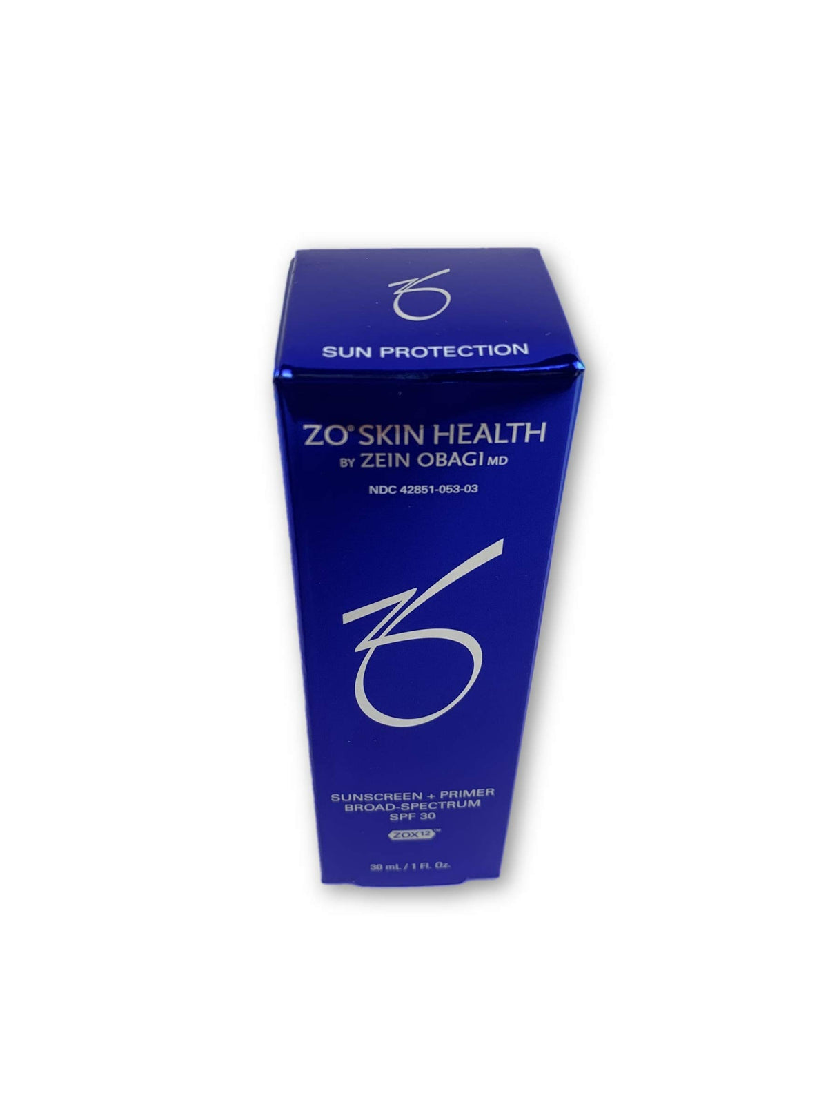 ZO SKIN HEALTH Crème Solaire + Base SPF 30 100g vue de face