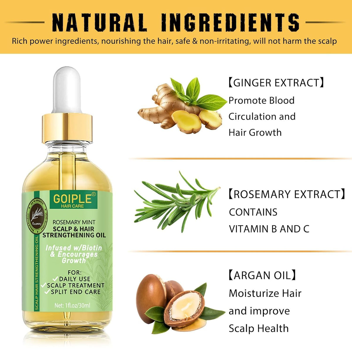 Zoom sur l'étiquette du Spray Braid Goiple