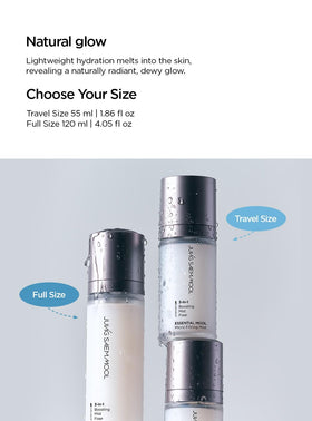 Zoom sur la texture de la brume JUNG SAEM MOOL Essential Mool Micro Fitting Mist