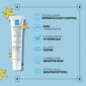 Zoom sur la texture de la Crème Effaclar Duo+M