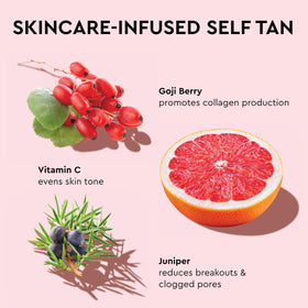 Zoom sur le flacon de mousse auto-bronzante Tanologist