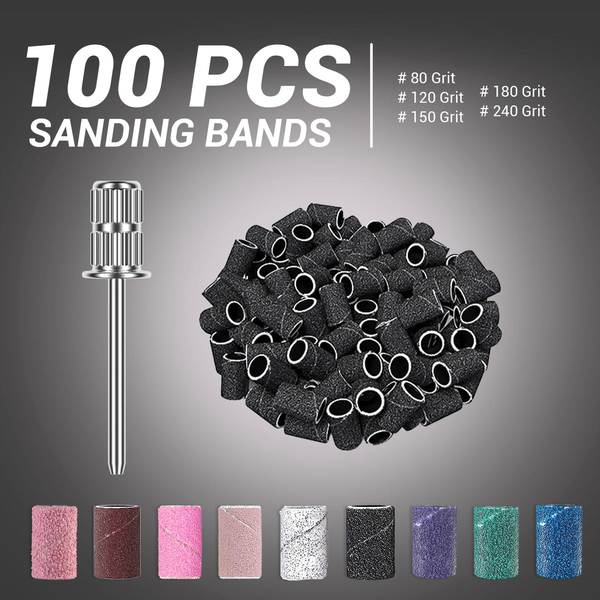 Zoom sur les bandes abrasives MelodySusie 120 Grit