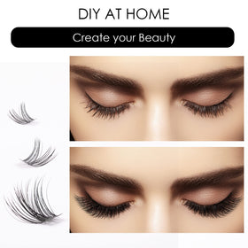 Zoom sur les cils individuels Magnetic SL montrant leur finesse