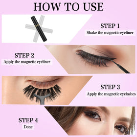 Zoom sur les cils KATGE avec leur texture douce