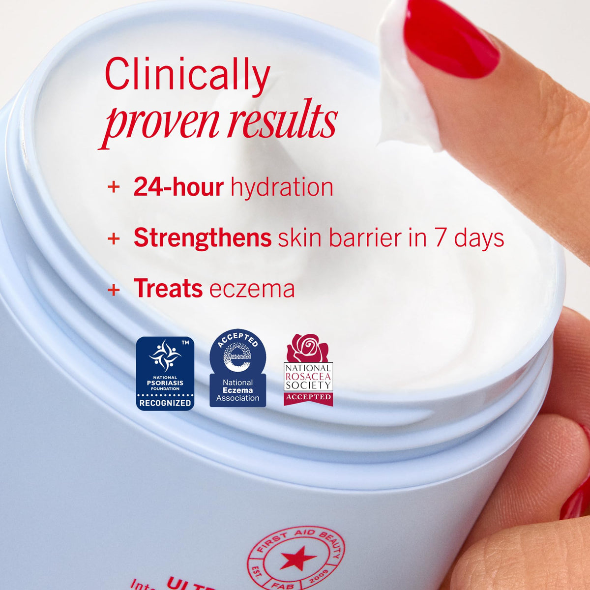 Zoom sur les ingrédients de la crème Ultra Repair de First Aid Beauty