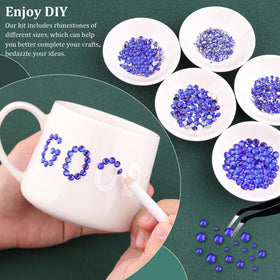 Zoom sur les strass plats en résine TINKRSTUFF