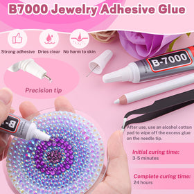 Zoom sur les strass violets brillants de BELLEBOOST