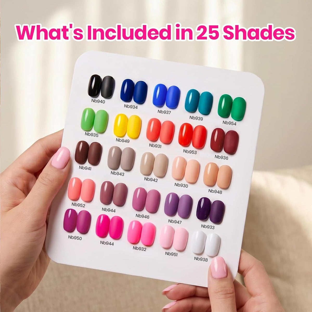 zoom sur les vernis gel de 5 ml du kit beetles